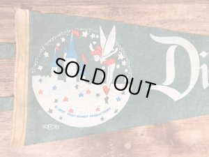 50年代頃のディズニーランドのヴィンテージのペナント