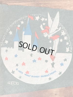 50年代頃のディズニーランドのヴィンテージのペナント