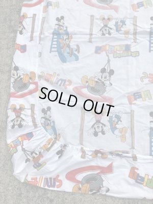 ディズニーのミッキーマウスのビンテージのボックスシーツ