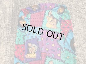 90年代頃のディズニーのポカホンタスのビンテージのボックスシーツ