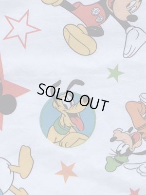 ディズニーのミッキーマウスのビンテージの生地