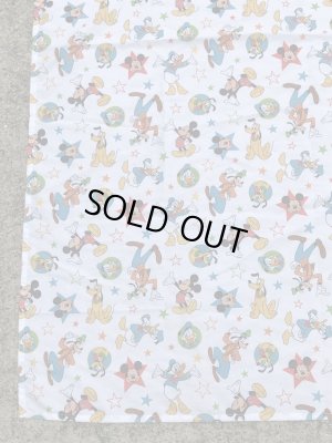 ディズニーのミッキーマウスのビンテージの生地