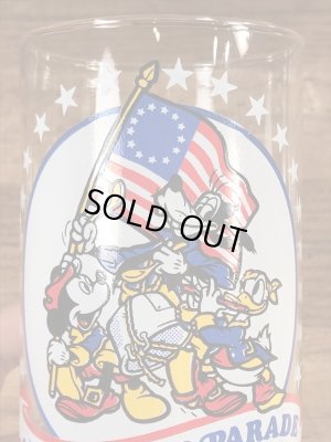 70年代頃のディズニーのアメリカオブパレードのビンテージのグラス