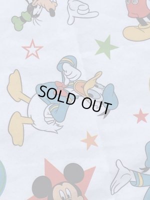 ディズニーのミッキーマウスのビンテージの生地