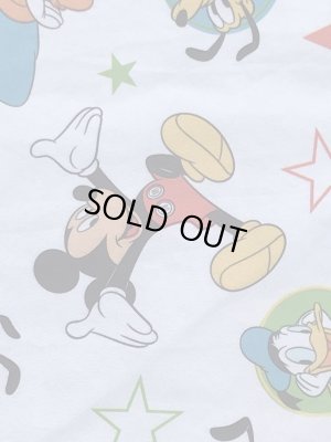 ディズニーのミッキーマウスのビンテージの生地