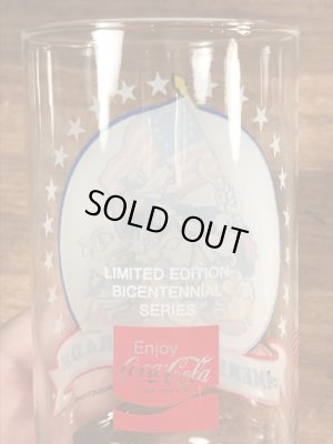 70年代頃のディズニーのアメリカオブパレードのビンテージのグラス