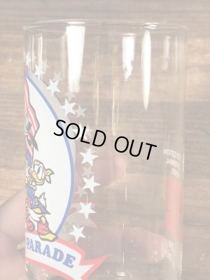 70年代頃のディズニーのアメリカオブパレードのビンテージのグラス