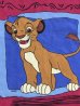90年代頃のディズニーのライオンキングのヴィンテージのフラットシーツ