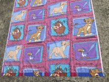 他の写真1: Disney The Lion King Flat Sheet　ライオンキング　ビンテージ　フラットシーツ　ディズニー　90年代