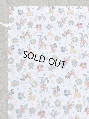 ディズニーのミッキーマウスのビンテージの生地