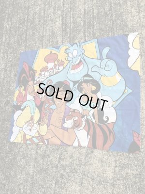90年代頃のディズニーのアラジンのビンテージのピローケース