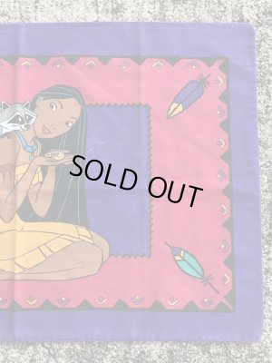 90年代頃のディズニーのポカホンタスのビンテージのピローケース