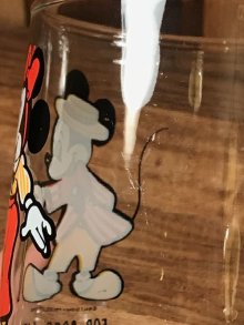 他の写真1: Disney Mickey & Minnie Mouse Footed Glass　ミッキー＆ミニーマウス　ビンテージ　グラス　ディズニー　70年代