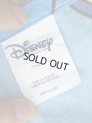 90年代頃のディズニーのアラジンのビンテージのフラットシーツ