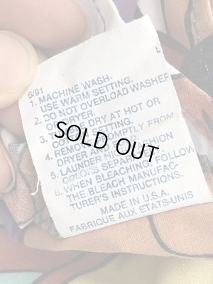 90年代頃のディズニーのアラジンのビンテージのピローケース