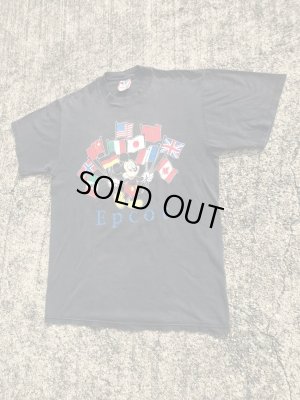 80~90年代頃のエプコットのミッキーマウスのビンテージのTシャツ