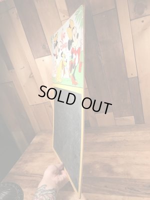 60~70年代頃のミッキーとミニーマウスのビンテージのチョークボード