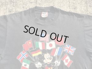 80~90年代頃のエプコットのミッキーマウスのビンテージのTシャツ