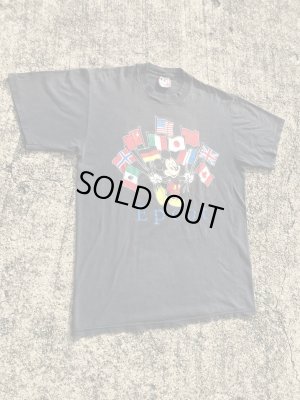 ディズニーのエプコットのミッキーマウスのヴィンテージ古着