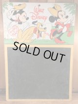 Disney Mickey & Minnie Mouse Chalkboard　ミッキー＆ミニーマウス　ビンテージ　チョークボード　ディズニー　60〜70年代