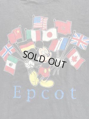 ディズニーのエプコットのミッキーマウスのヴィンテージ古着