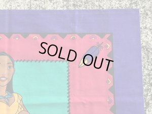 90年代頃のディズニーのポカホンタスのビンテージのピローケース