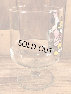 70年代頃のミッキー&ミニーマウスのビンテージのグラス