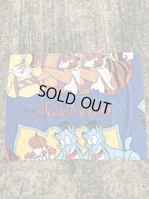 90年代頃のディズニーのアラジンのビンテージのピローケース