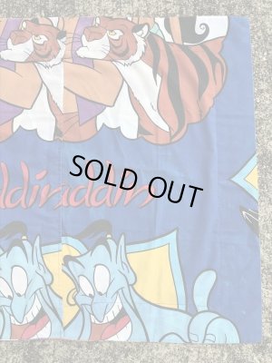 90年代頃のディズニーのアラジンのビンテージのピローケース