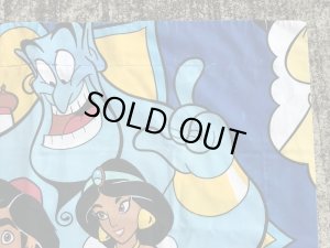 90年代頃のディズニーのアラジンのビンテージのピローケース