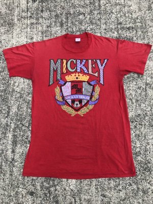 80~90年代頃のミッキーマウスのヴィンテージのTシャツ