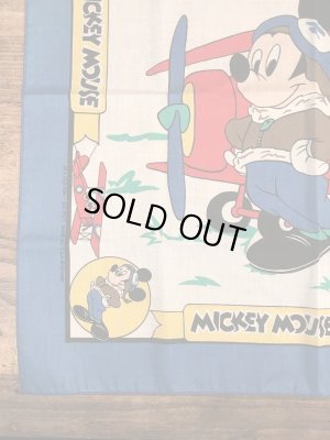 80年代頃のミッキーマウスのビンテージのバンダナ