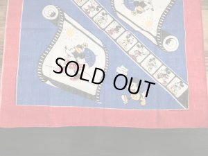 80年代頃のミッキー&ミニーマウスのビンテージのバンダナ