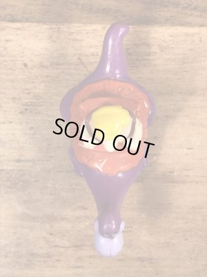 90年代頃のフリントストーンのバーニーのビンテージのミールトイ