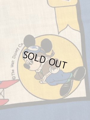 80年代頃のミッキーマウスのビンテージのバンダナ