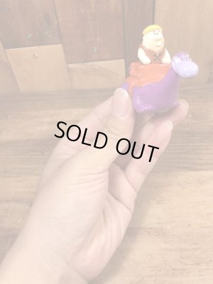 フリントストーンのバーニーのヴィンテージのおもちゃ