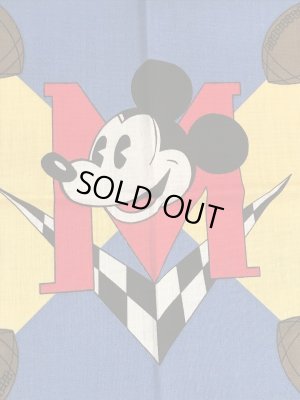 80年代頃のミッキーマウスのヴィンテージのバンダナ