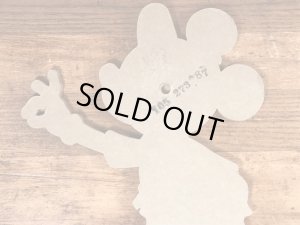70年代頃のミッキーマウスのビンテージのウォールデコ
