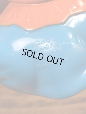 90年代頃のフリントストーンのベティのビンテージのミールトイ