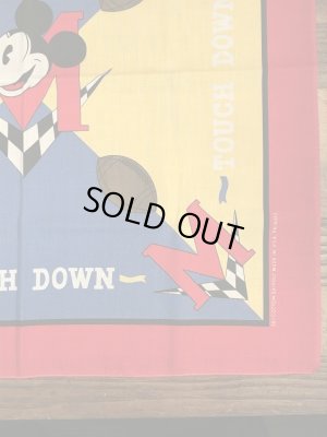 80年代頃のミッキーマウスのヴィンテージのバンダナ