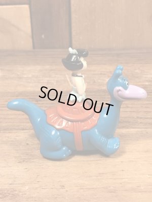 90年代頃のフリントストーンのベティのビンテージのミールトイ