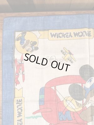 80年代頃のミッキーマウスのビンテージのバンダナ