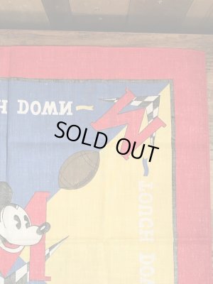 80年代頃のミッキーマウスのヴィンテージのバンダナ