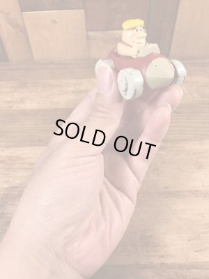 90年代頃のフリントストーンのバーニーのヴィンテージのミールトイ