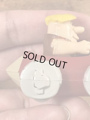 ハンナバーベラのフリントストーンのビンテージのおもちゃ