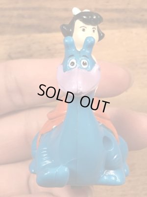 90年代頃のフリントストーンのベティのビンテージのミールトイ