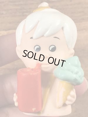 90年代頃のフリントストーンのバンバンのビンテージのミールトイ