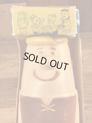 70年代頃のフリントストーンのバーニーのビンテージのシャンプーボトル