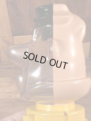 70年代頃のフリントストーンのフレッドのビンテージのガムボールマシン