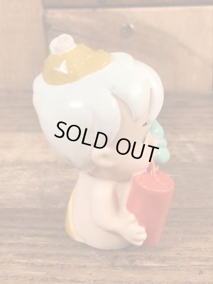 90年代頃のフリントストーンのバンバンのビンテージのミールトイ